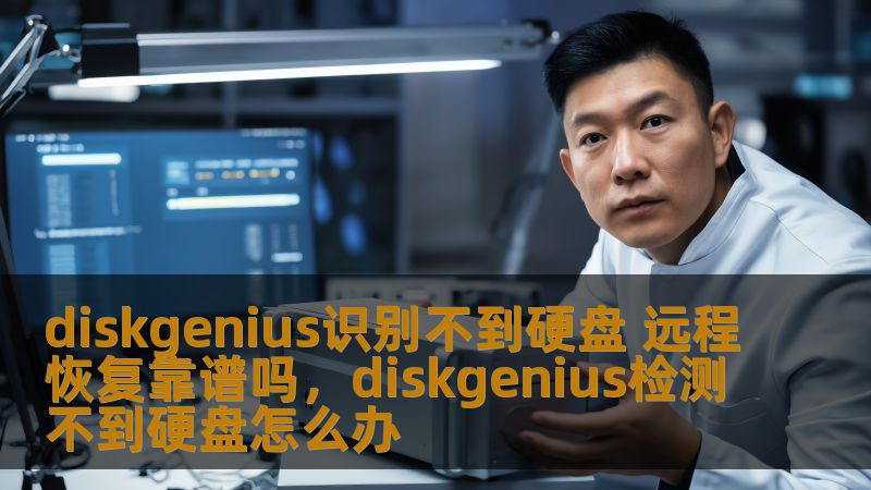 diskgenius识别不到硬盘 远程恢复靠谱吗，diskgenius检测不到硬盘怎么办