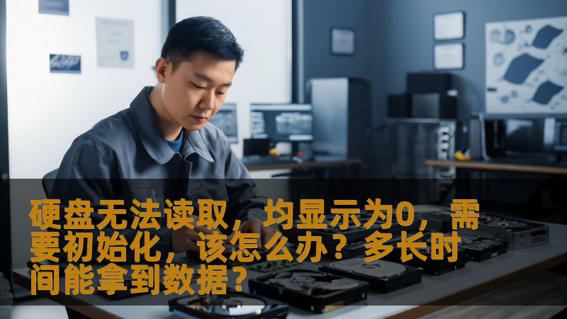 硬盘无法读取,均显示为0,需要初始化,该怎么办?多长时间能拿到数据? 硬盘无法读取,均显示为0,需要初始化,该怎么办?多长时间能拿到数据?