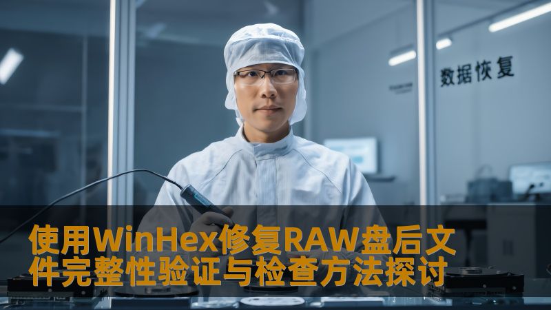 使用WinHex修复RAW盘后文件完整性验证与检查方法探讨 使用WinHex修复RAW盘后文件完整性验证与检查方法探讨