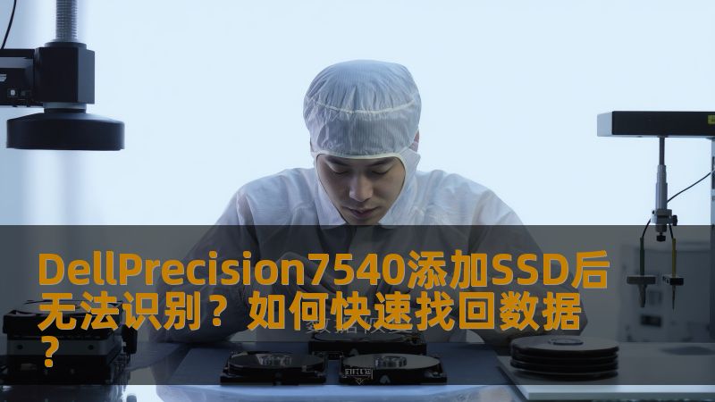 DellPrecision7540添加SSD后无法识别?如何快速找回数据? DellPrecision7540添加SSD后无法识别?如何快速找回数据?