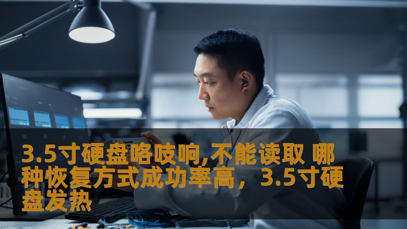3.5寸硬盘咯吱响,不能读取 哪种恢复方式成功率高，3.5寸硬盘发热