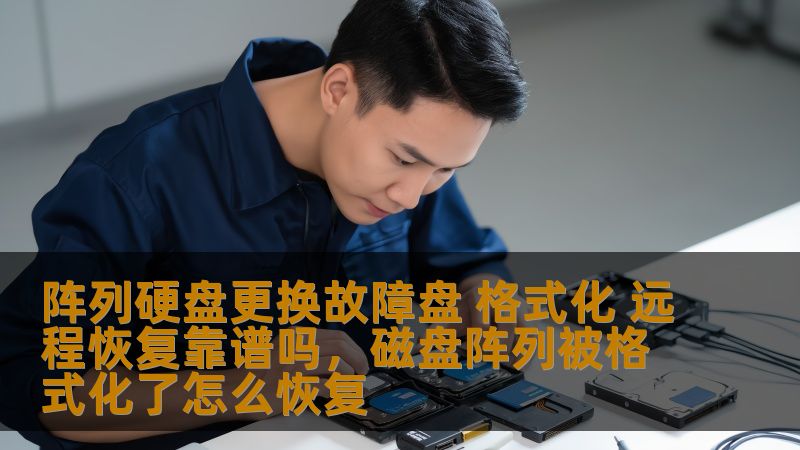 阵列硬盘更换故障盘 格式化 远程恢复靠谱吗,磁盘阵列被格式化了怎么恢复 阵列硬盘更换故障盘 格式化 远程恢复靠谱吗,磁盘阵列被格式化了怎么恢复