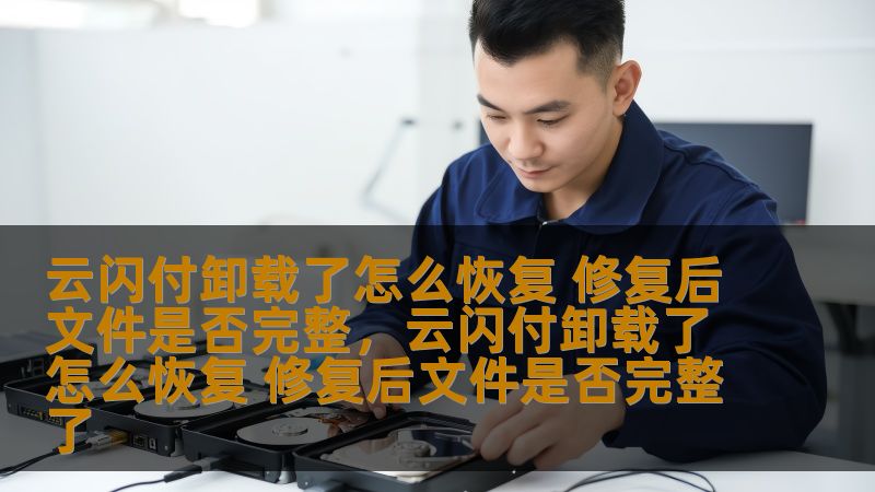 云闪付卸载了怎么恢复 修复后文件是否完整，云闪付卸载了怎么恢复 修复后文件是否完整了