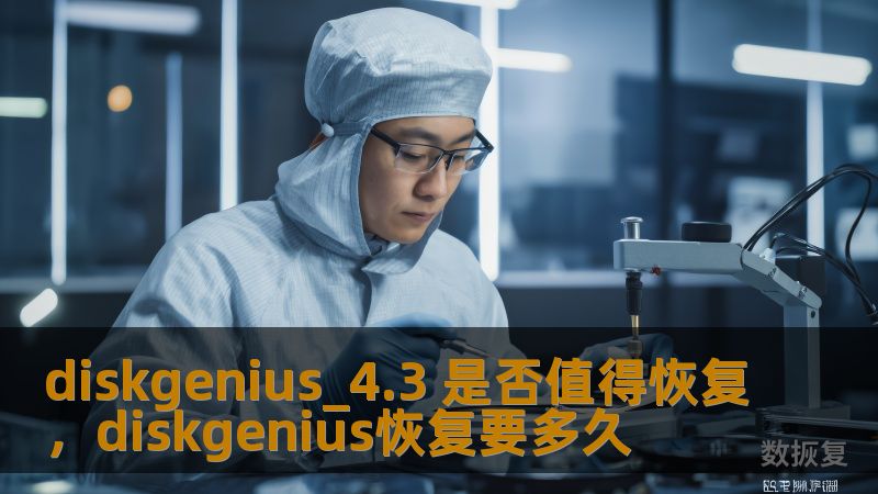 diskgenius_4.3 是否值得恢复，diskgenius恢复要多久