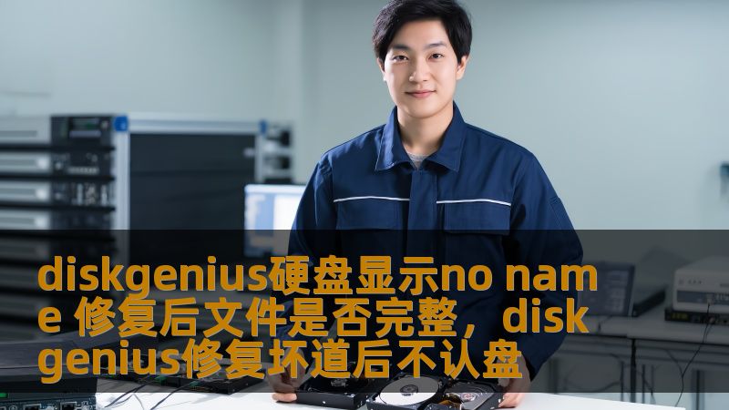 diskgenius硬盘显示no name 修复后文件是否完整,diskgenius修复坏道后不认盘 diskgenius硬盘显示no name 修复后文件是否完整,diskgenius修复坏道后不认盘
