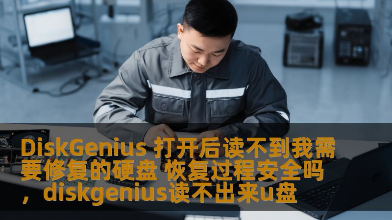 DiskGenius 打开后读不到我需要修复的硬盘 恢复过程安全吗，diskgenius读不出来u盘