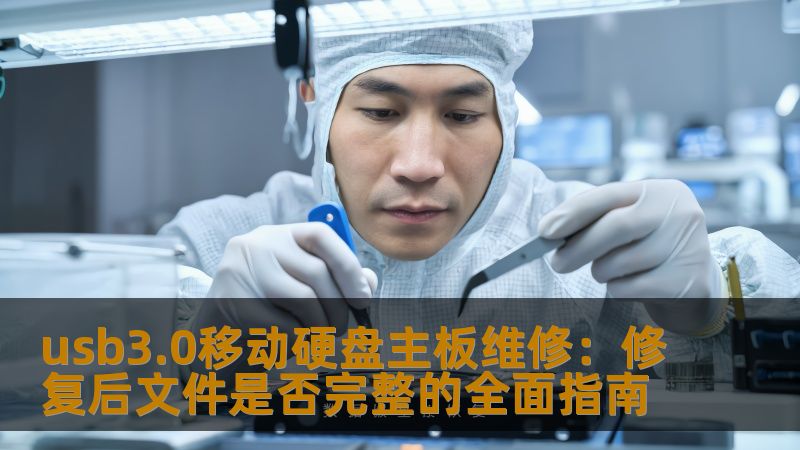 usb3.0移动硬盘主板维修：修复后文件是否完整的全面指南