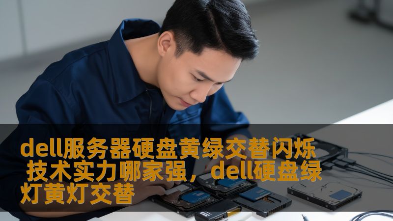 dell服务器硬盘黄绿交替闪烁 技术实力哪家强，dell硬盘绿灯黄灯交替