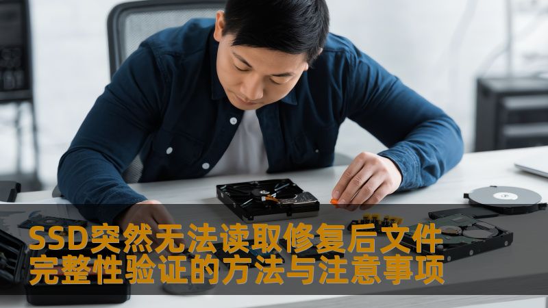 SSD突然无法读取修复后文件完整性验证的方法与注意事项