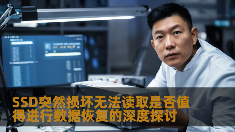 SSD突然损坏无法读取是否值得进行数据恢复的深度探讨