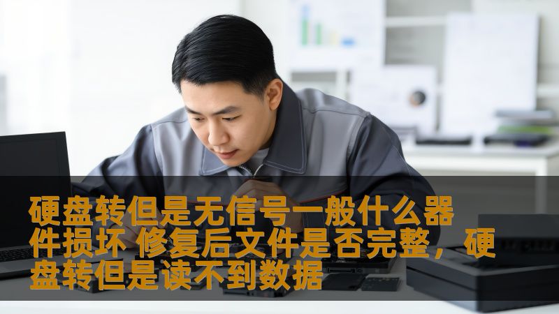 硬盘转但是无信号一般什么器件损坏 修复后文件是否完整,硬盘转但是读不到数据 硬盘转但是无信号一般什么器件损坏 修复后文件是否完整,硬盘转但是读不到数据