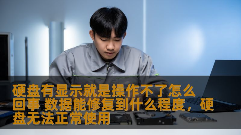 硬盘有显示就是操作不了怎么回事 数据能修复到什么程度,硬盘无法正常使用 硬盘有显示就是操作不了怎么回事 数据能修复到什么程度,硬盘无法正常使用