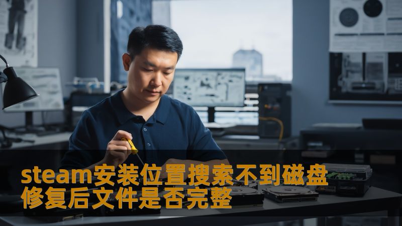 steam安装位置搜索不到磁盘修复后文件是否完整 steam安装位置搜索不到磁盘修复后文件是否完整