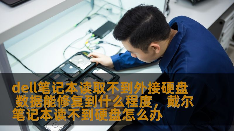 dell笔记本读取不到外接硬盘 数据能修复到什么程度，戴尔笔记本读不到硬盘怎么办