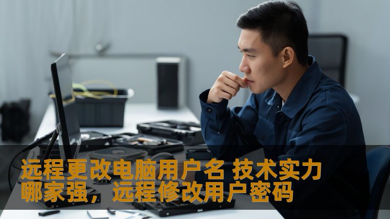 远程更改电脑用户名 技术实力哪家强，远程修改用户密码