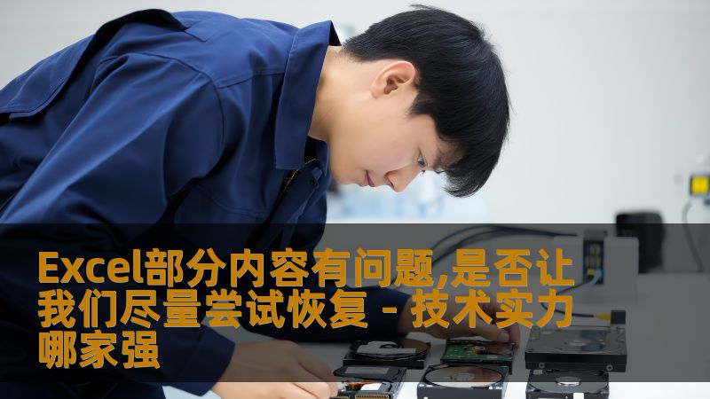 Excel部分内容有问题,是否让我们尽量尝试恢复 - 技术实力哪家强