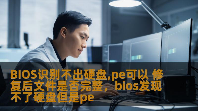 BIOS识别不出硬盘,pe可以 修复后文件是否完整，bios发现不了硬盘但是pe