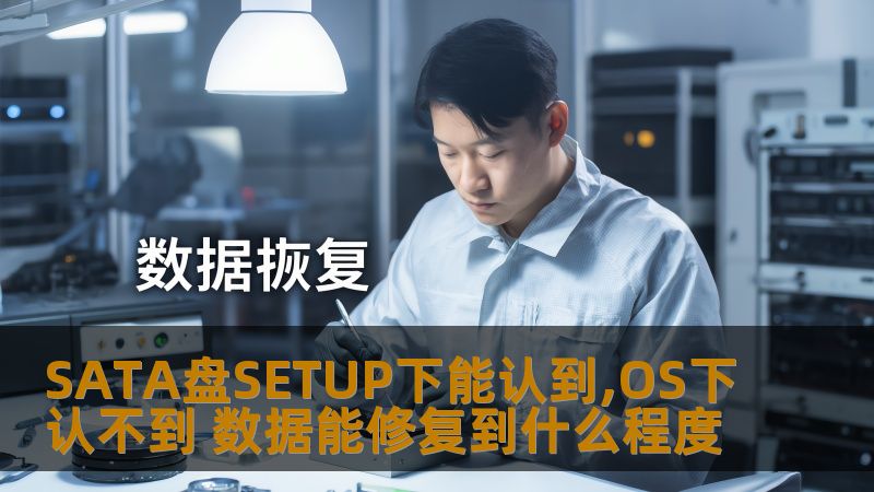 SATA盘SETUP下能认到,OS下认不到 数据能修复到什么程度 SATA盘SETUP下能认到,OS下认不到 数据能修复到什么程度