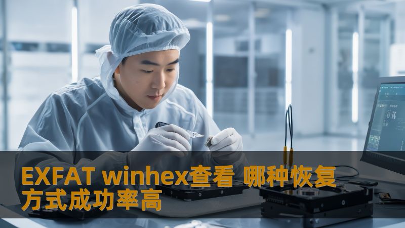 EXFAT winhex查看 哪种恢复方式成功率高