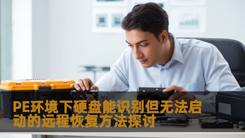PE环境下硬盘能识别但无法启动的远程恢复方法探讨 PE环境下硬盘能识别但无法启动的远程恢复方法探讨