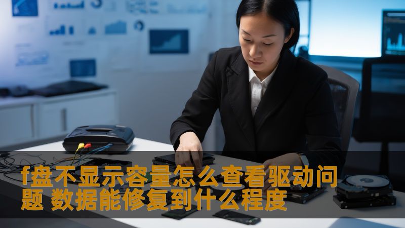 f盘不显示容量怎么查看驱动问题 数据能修复到什么程度