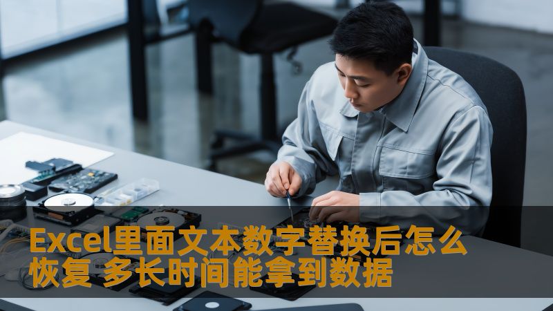 Excel里面文本数字替换后怎么恢复 多长时间能拿到数据