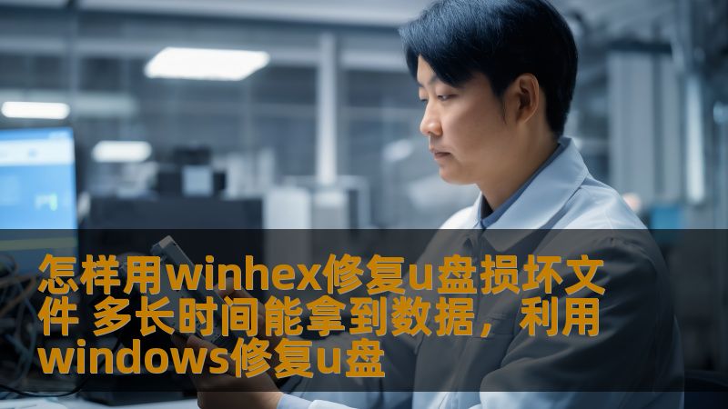 怎样用winhex修复u盘损坏文件 多长时间能拿到数据，利用windows修复u盘