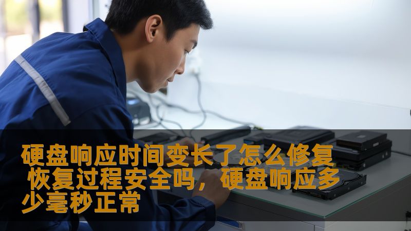 硬盘响应时间变长了怎么修复 恢复过程安全吗，硬盘响应多少毫秒正常