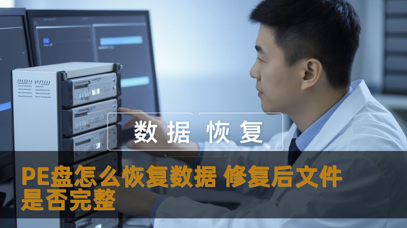 PE盘怎么恢复数据 修复后文件是否完整