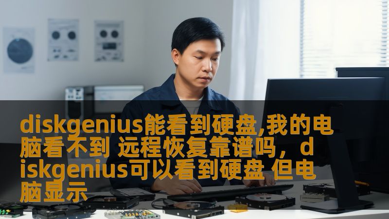diskgenius能看到硬盘,我的电脑看不到 远程恢复靠谱吗，diskgenius可以看到硬盘 但电脑显示