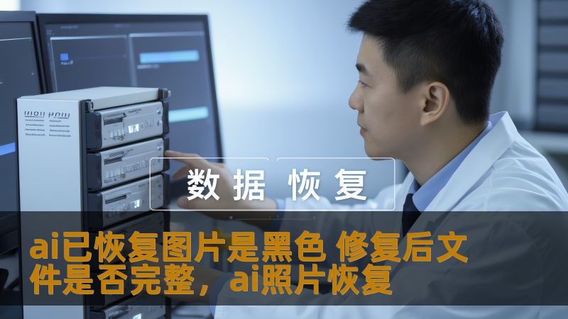 ai已恢复图片是黑色 修复后文件是否完整，ai照片恢复