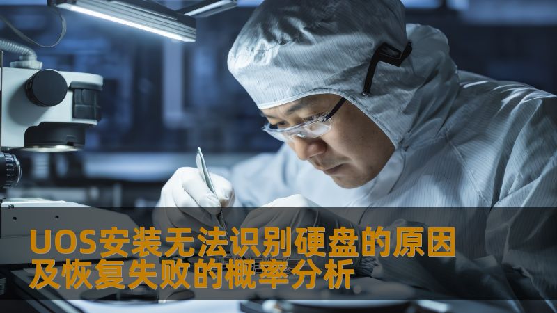 UOS安装无法识别硬盘的原因及恢复失败的概率分析