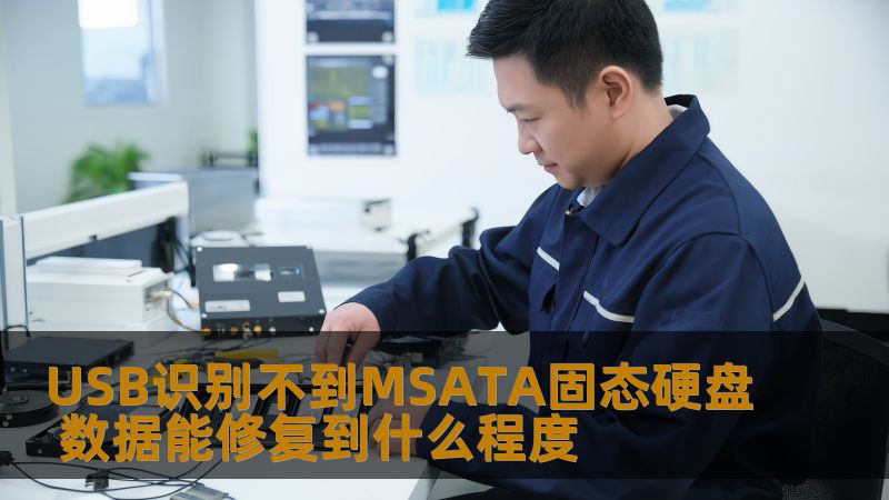 USB识别不到MSATA固态硬盘 数据能修复到什么程度 USB识别不到MSATA固态硬盘 数据能修复到什么程度