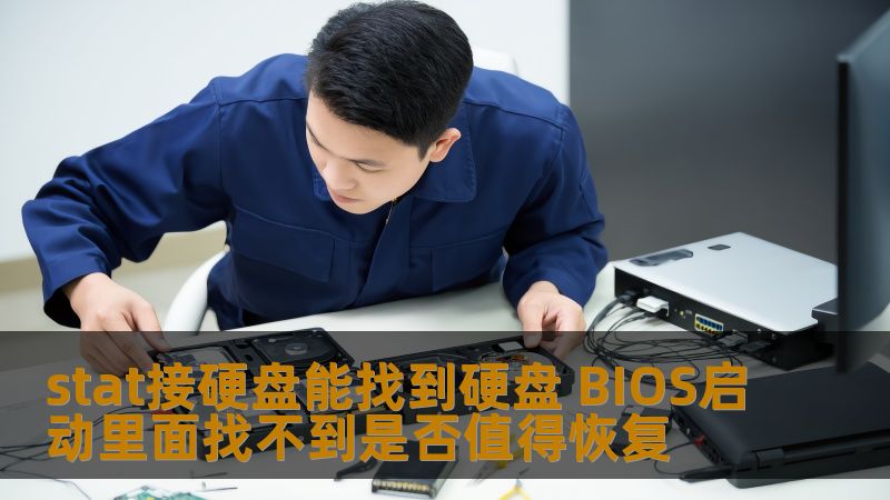 stat接硬盘能找到硬盘 BIOS启动里面找不到是否值得恢复