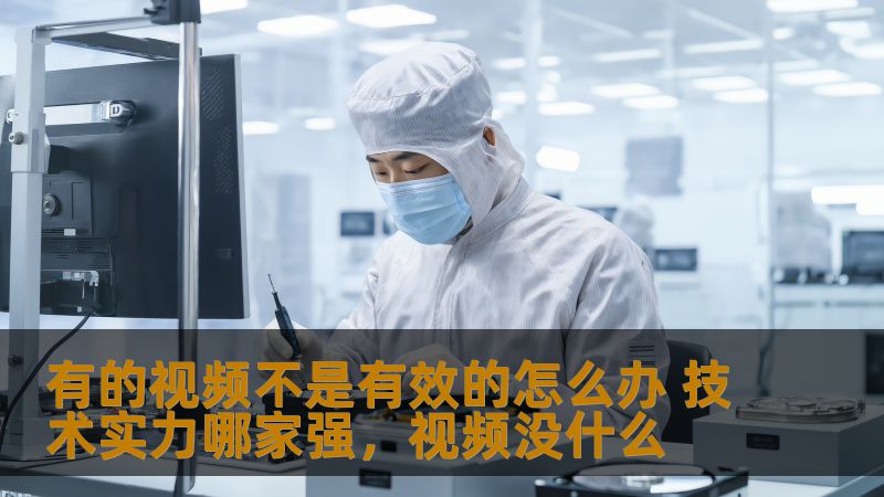 有的视频不是有效的怎么办 技术实力哪家强，视频没什么