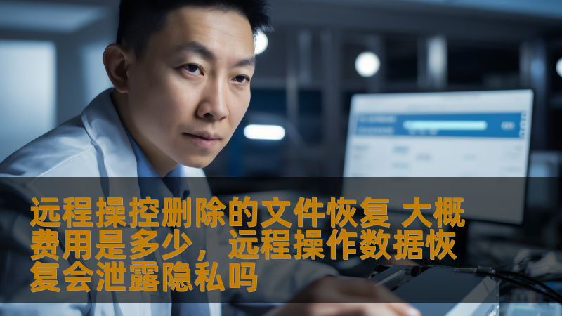 远程操控删除的文件恢复 大概费用是多少，远程操作数据恢复会泄露隐私吗