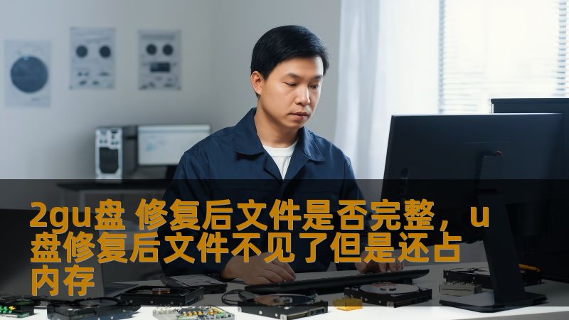 2gu盘 修复后文件是否完整，u盘修复后文件不见了但是还占内存