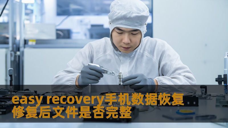 easy recovery手机数据恢复修复后文件是否完整 easy recovery手机数据恢复修复后文件是否完整