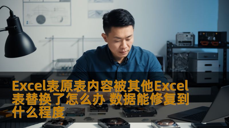 Excel表原表内容被其他Excel表替换了怎么办 数据能修复到什么程度 Excel表原表内容被其他Excel表替换了怎么办 数据能修复到什么程度