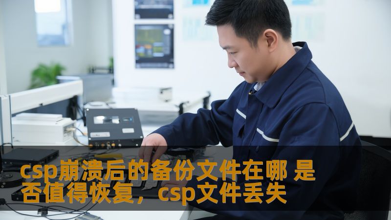 csp崩溃后的备份文件在哪 是否值得恢复，csp文件丢失