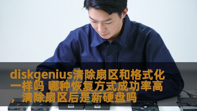 diskgenius清除扇区和格式化一样吗 哪种恢复方式成功率高，清除扇区后是新硬盘吗