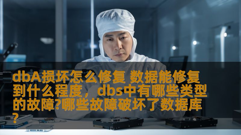 dbA损坏怎么修复 数据能修复到什么程度，dbs中有哪些类型的故障?哪些故障破坏了数据库?