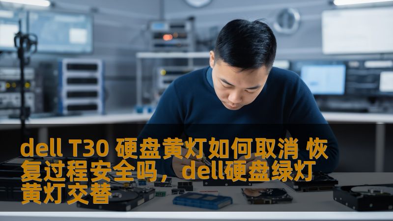 dell T30 硬盘黄灯如何取消 恢复过程安全吗，dell硬盘绿灯黄灯交替