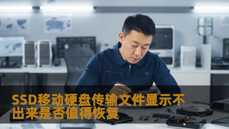 SSD移动硬盘传输文件显示不出来是否值得恢复