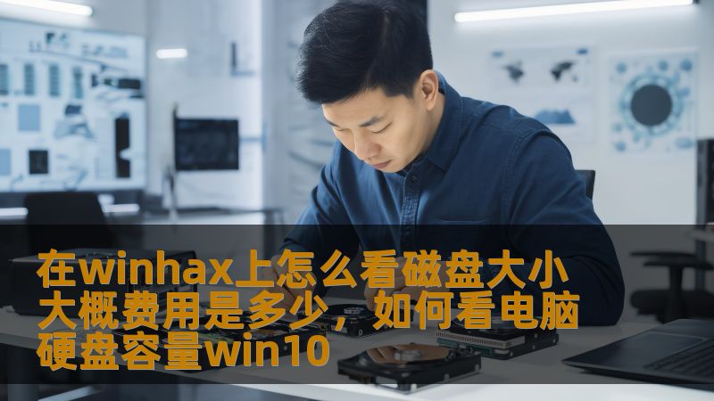在winhax上怎么看磁盘大小 大概费用是多少，如何看电脑硬盘容量win10