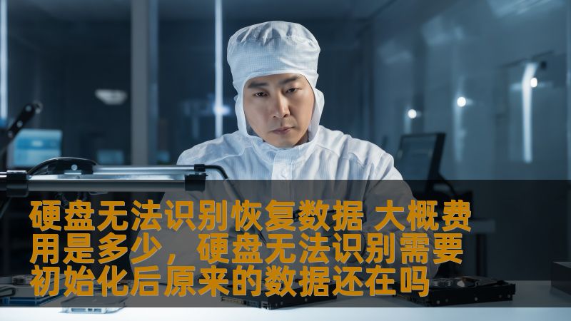 硬盘无法识别恢复数据 大概费用是多少，硬盘无法识别需要初始化后原来的数据还在吗
