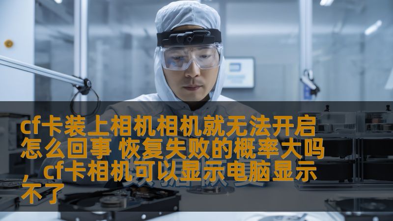 cf卡装上相机相机就无法开启怎么回事 恢复失败的概率大吗，cf卡相机可以显示电脑显示不了