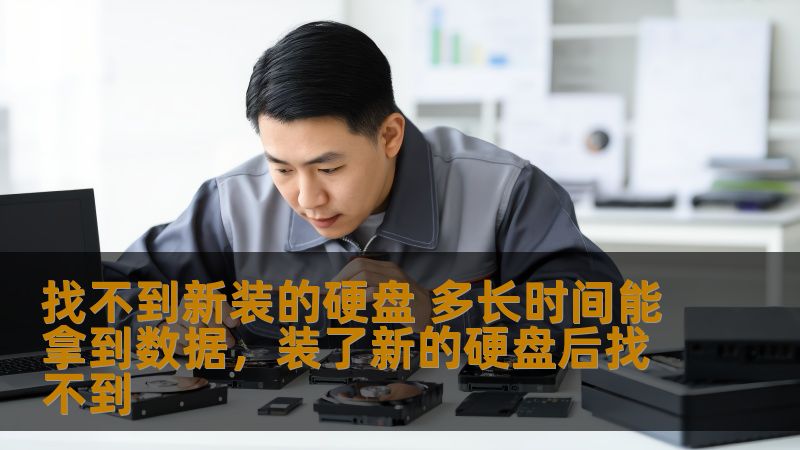 找不到新装的硬盘 多长时间能拿到数据，装了新的硬盘后找不到