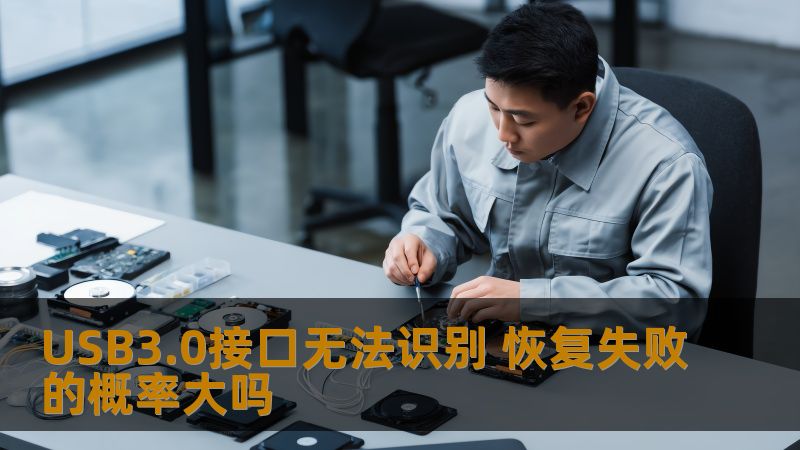 USB3.0接口无法识别 恢复失败的概率大吗