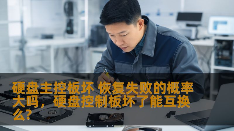 硬盘主控板坏 恢复失败的概率大吗，硬盘控制板坏了能互换么?